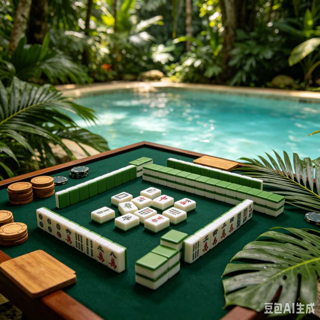 wear resistant print mahjong set