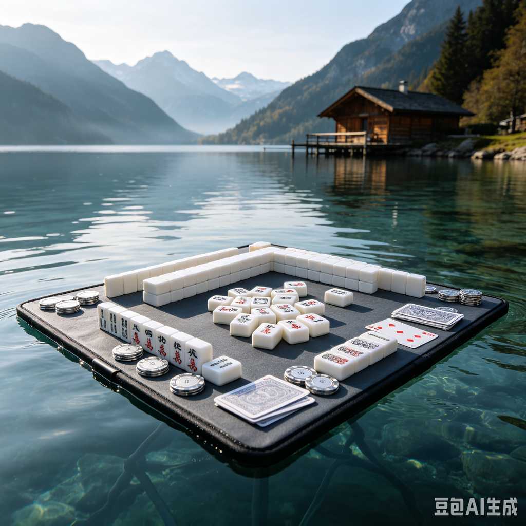 bamboo wood mahjong set