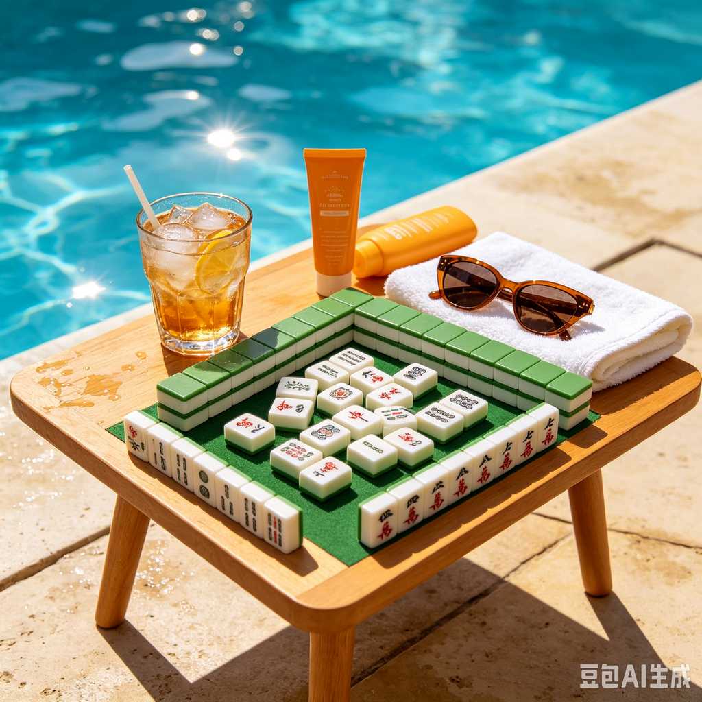 acrylic mahjong set