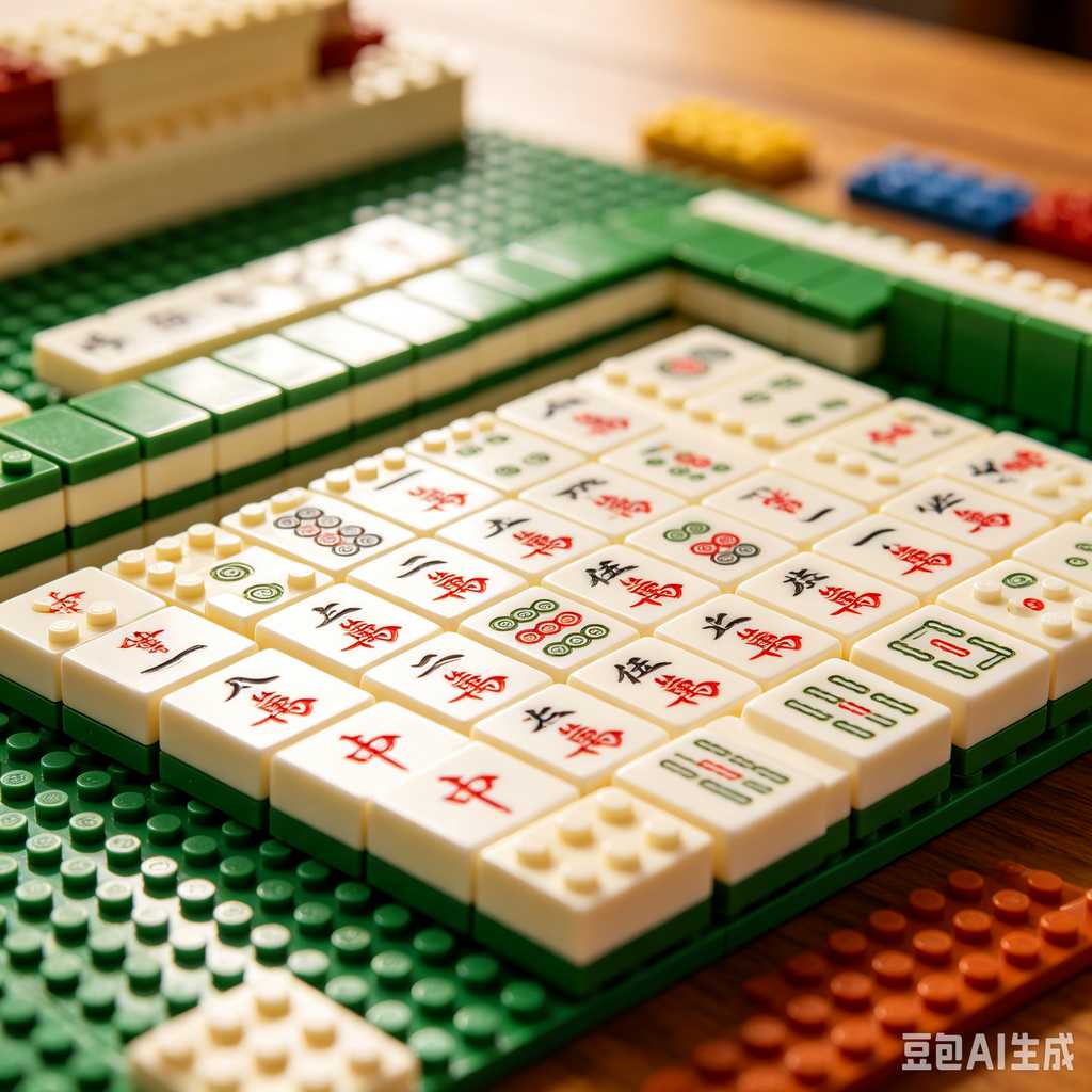 gold accent mahjong set
