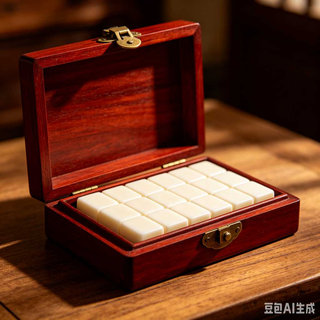 classic text mahjong set