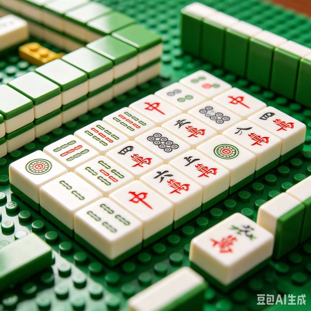 144 tiles chinese mahjong set